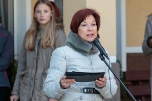 Odkritje spominske plošče na domačiji Zorman Milana 1